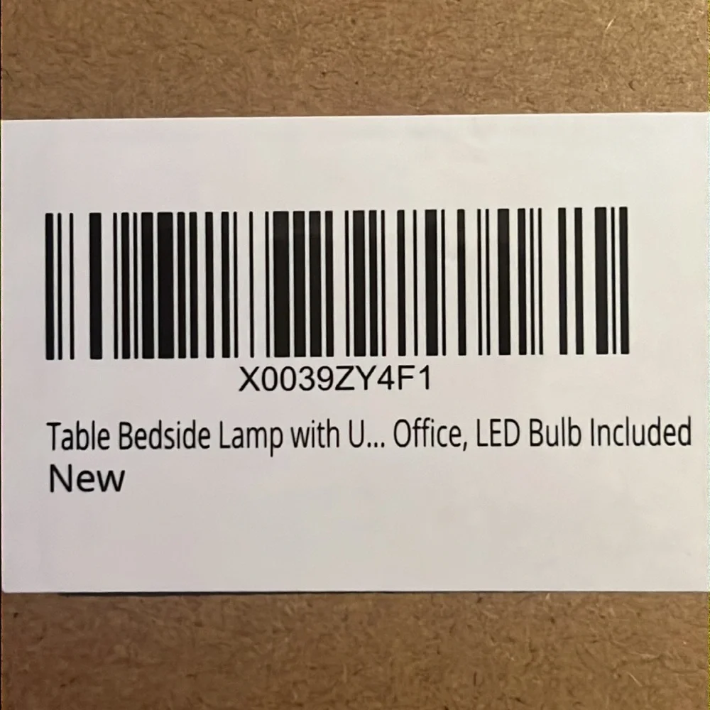 Rayinight Bedside Table Lamp Brand New Never Opened in Original Box